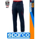 Sparco TECH NAVY prémium technikai stretch pamutgazdag derék munkanadrág - munkaruha