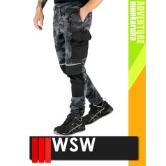 WSW ADVENTURE CAMO BUZON technikai stretch jogger deréknadrág - munkaruha