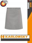   Karlowsky BASALTGREY BASIC kevertszálas 70X55 cm kötény - munkaruha