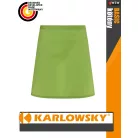 Karlowsky LIME BASIC kevertszálas 70X55 cm kötény - munkaruha