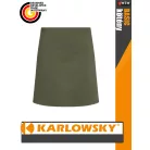 Karlowsky MOSSGREEN BASIC kevertszálas 70X55 cm kötény - munkaruha