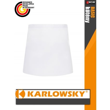 Karlowsky WHITE BASIC kevertszálas 70X55 cm kötény - munkaruha