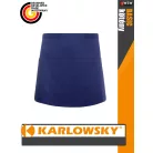 Karlowsky NAVY BASIC kevertszálas 60X35 cm zsebes kötény - munkaruha