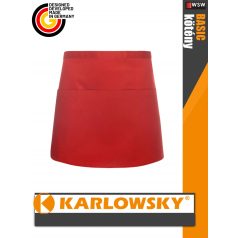   Karlowsky RED BASIC kevertszálas 60X35 cm zsebes kötény - munkaruha