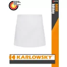 Karlowsky WHITE BASIC kevertszálas 60X35 cm zsebes kötény - munkaruha