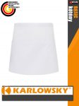   Karlowsky WHITE BASIC kevertszálas 60X35 cm zsebes kötény - munkaruha