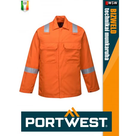 Portwest BIZWELD ORANGE technikai hegesztő kabát - munkaruha
