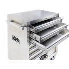 Beta 7 fiókos szerszámkocsi nemes acélból - szerszám