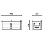 Beta 3 fiókos szerszámláda - szerszám