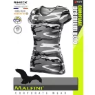 Malfini CAMOFLAGE GREY női prémium pamut póló - munkaruha
