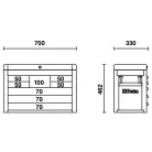 Beta 8 fiókos szerszámláda - szerszám