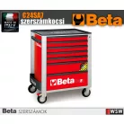 Beta 7 fiókos szerszámkocsi borulságátlóval - szerszám