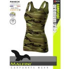 Malfini CAMOFLAGE GREEN női prémium pamut trikó - munkaruha