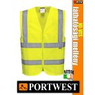 Portwest HI-VIZ zippzársas jólláthatósági mellény - munkaruha