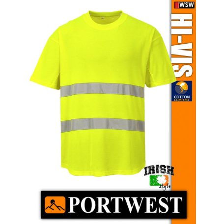 Portwest HI-VIS jól láthatósági póló - munkaruha