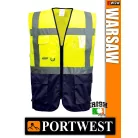 Portwest VEST-PORT WARSAW jólláthatósági mellény - munkaruha