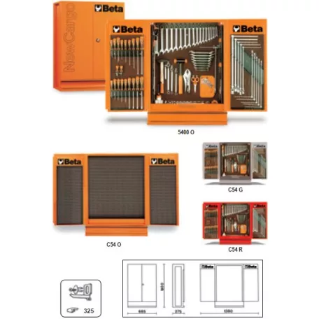 NewCargo szerszámszekrények_C54-5400