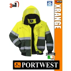 Portwest XRANGE jólláthatósági bélelt kabát - 3in1