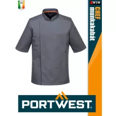   Portwest HORECA GREY MESHAIR rövidujjú séfkabát - munkaruha
