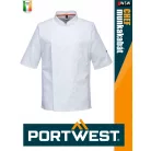 Portwest HORECA WHITE MESHAIR rövidujjú séfkabát - munkaruha