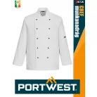 Portwest HORECA WHITE SOMMERSET hosszúujjú séfkabát - munkaruha