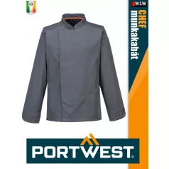   Portwest HORECA GREY MESHAIR hosszúujjú séfkabát - munkaruha