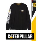 Cterpillar CAT BLACK technikai prémium hosszúujjú környakas póló - munkaruha