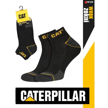 Caterpillar CAT SOCK BLACK WORK technikai rövid munkazokni - munkaruha 