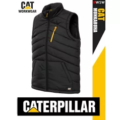   Cterpillar CAT BLACK cipzáros technikai munkamellény - munkaruha