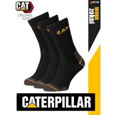   Caterpillar CAT SOCK WORK BLACK technikai munkazokni 3 pár - munkaruha 