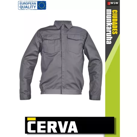 Cerva CIUDADES GREY ZARAGOZA technikai munkakabát - munkaruha