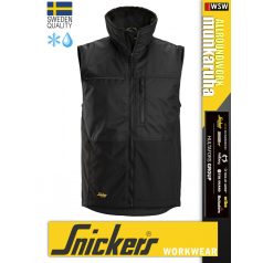   Snickers ALLROUNDWORK BLACK bélelt technikai szélálló télimellény - munkaruha