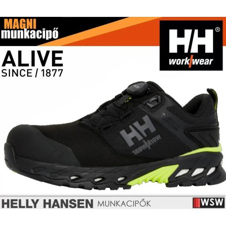 Helly Hansen MAGNI S7L BOA önbefűzős vízálló technikai munkacipő - munkabakancs