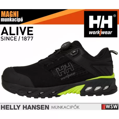 Helly Hansen MAGNI S1PS BOA önbefűzős szellőző technikai munkacipő