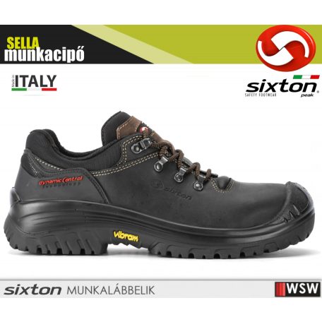 Sixton SELLA S3 VIBRAM technikai fémmentes hőálló vízálló munkabakancs - munkacipő