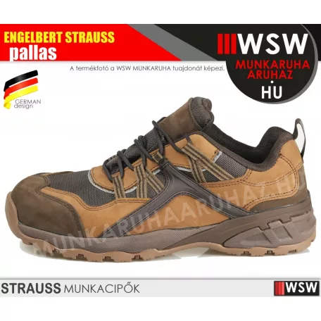 .Engelbert Strauss PALLAS CHESTNUT S1 munkavédelmi cipő - munkacipő