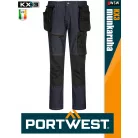 Portwest KX3 BLUE prémium technikai lengőzsebes farmernadrág - munkaruha
