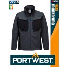 Portwest WX3 MOLEGREY prémium softshell munkakabát - munkaruha