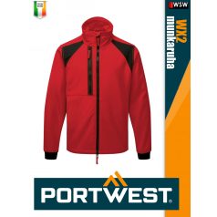 Portwest WX2 RED technikai softshell kabát - munkaruha