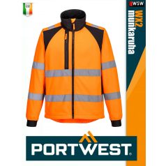   Portwest WX2 HVORANGE technikai láthatósági softshell kabát - munkaruha