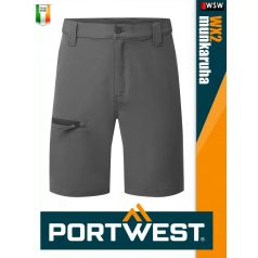   Portwest WX2 GREY technikai strech rugalmas rövidnadrág - munkaruha