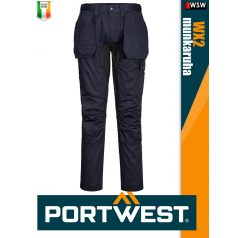   Portwest WX2 NAVY technikai lengőzsebes deréknadrág - munkaruha