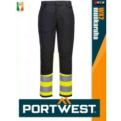   Portwest WX2 HVYELLOW technikai láthatósági deréknadrág - munkaruha