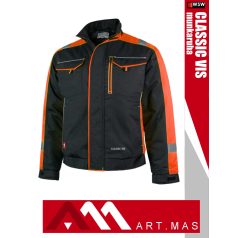   Artmas CLASSIC VIS ORANGE technikai kevertszálas kopásálló munkakabát - munkaruha