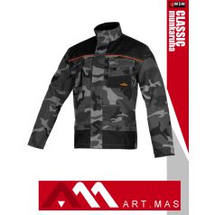   Artmas CLASSIC CAMO technikai kevertszálas kopásálló munkakabát - munkaruha