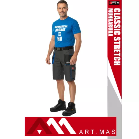 Artmas CLASSIC MAXIMUS technikai kevertszálas kopásálló rövid munkanadrág - munkaruha