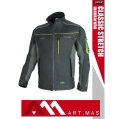   Artmas CLASSIC STRETCH GREY pamutgazdag rugalmas anyagú munkakabát - munkaruha