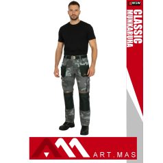   Artmas CLASSIC CAMO technikai kevertszálas kopásálló munkanadrág - munkaruha