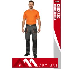   Artmas CLASSIC GREY technikai kevertszálas kopásálló munkanadrág - munkaruha