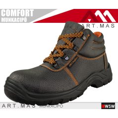   Artmas COMFORT BLACK SB technikai fémbetétes munkacipő - munkabakancs